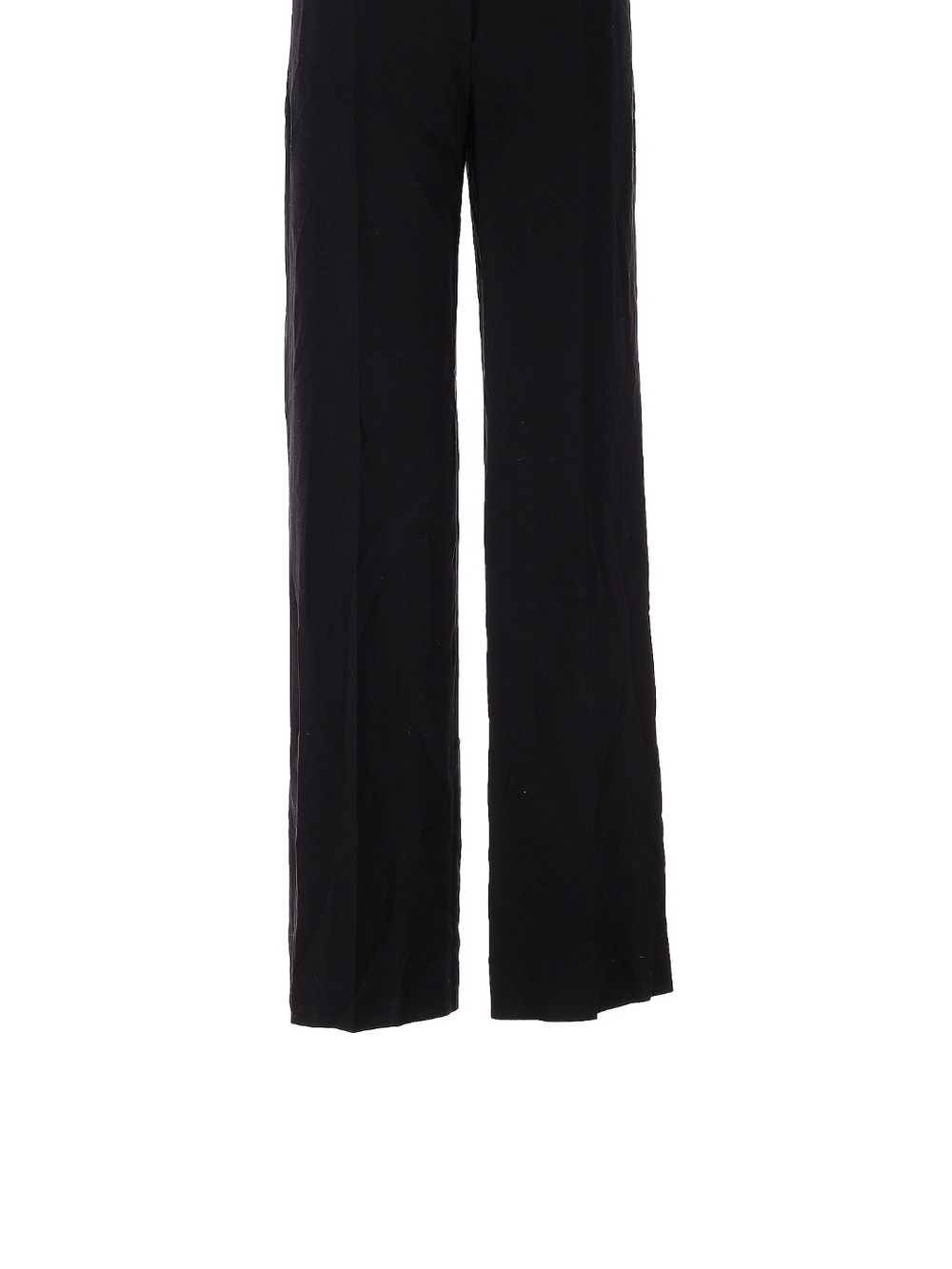 Giorgio Armani Black Wide-Leg Trousers